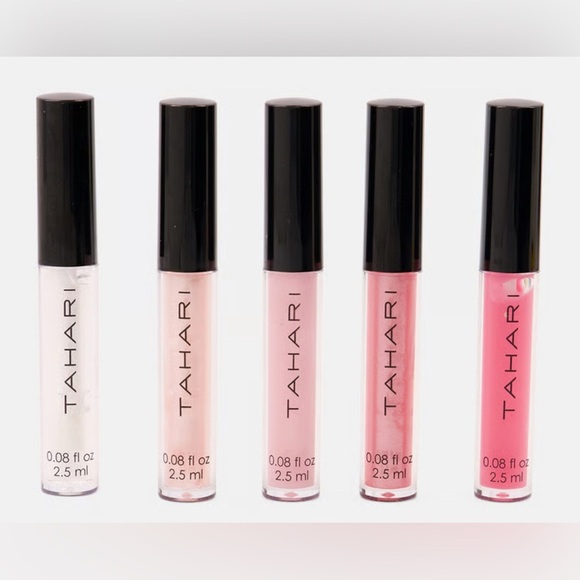 🩷TAHARI🩷5pc Lip Gloss Set/NIB - Picture 2 of 4